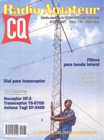 Tapa Revista CQ - Diego LU8ADX
